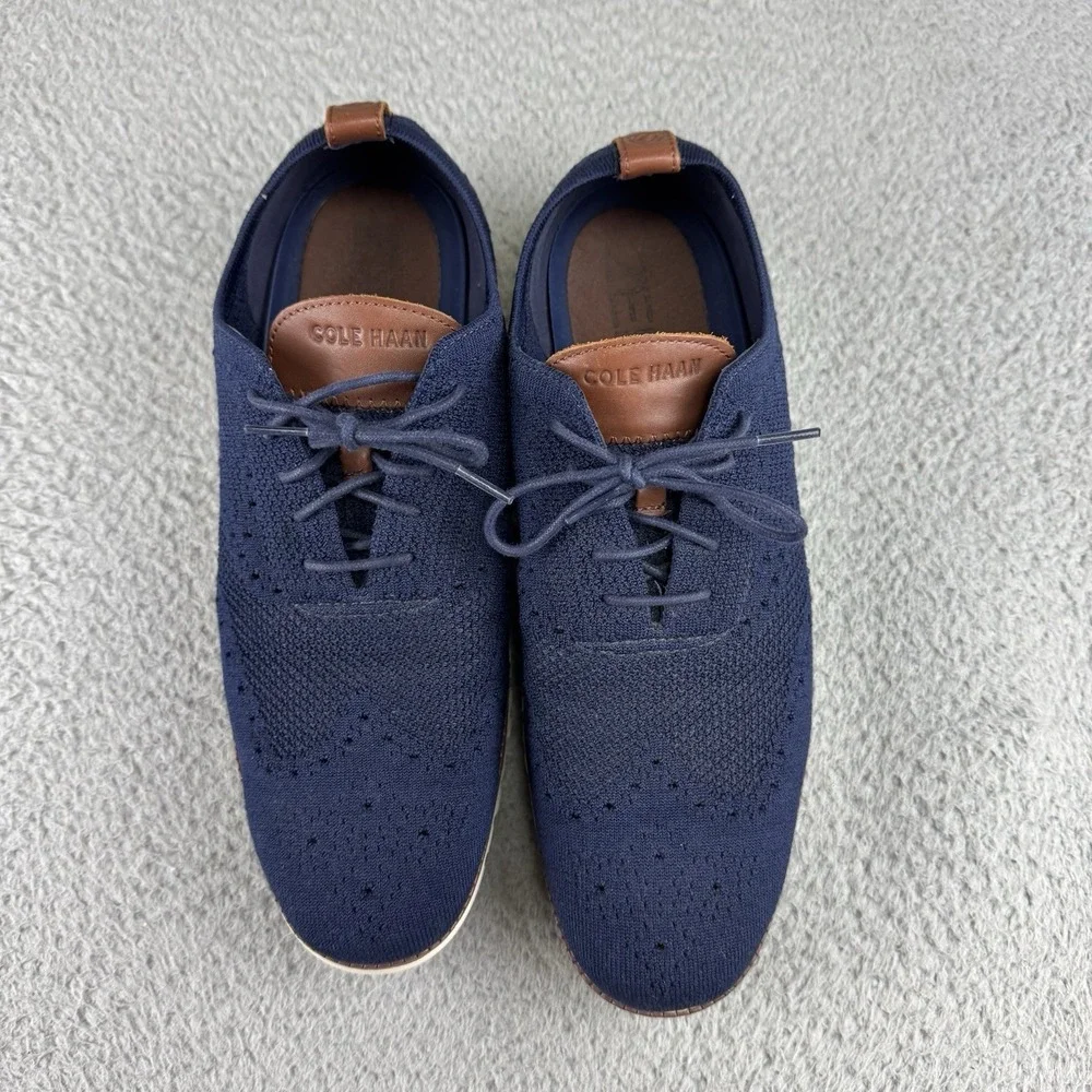 Cole HAAN Zero Gravity Men's Sneakers‎ Shoes Casual Derby Sz 13 Navy